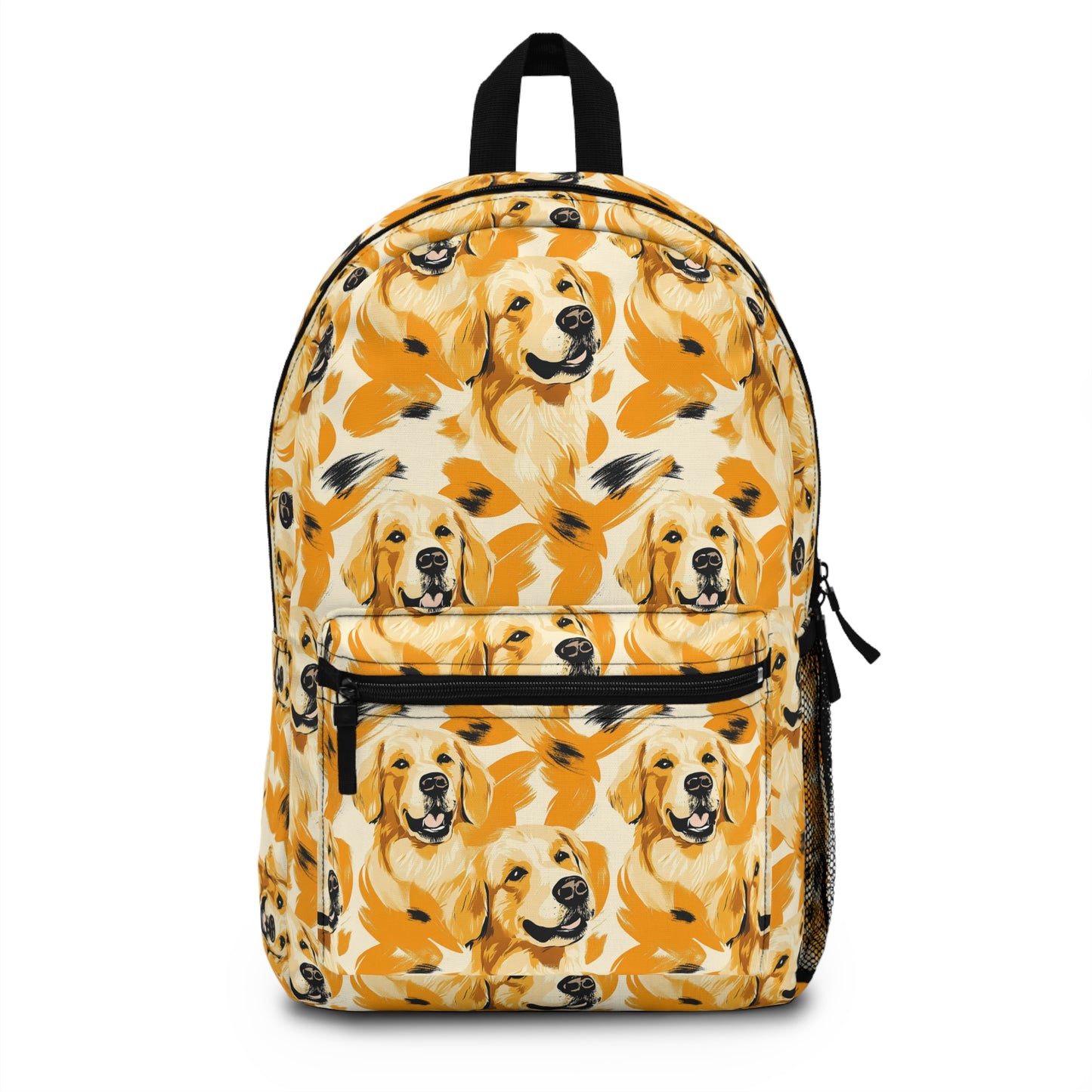 Golden Glitz 'n Glamour Woofwear Backpack