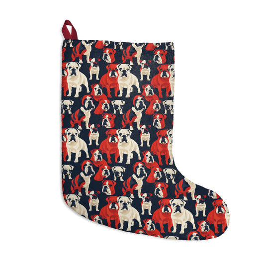 Bulldoggy Bliss Chomper Christmas Stockings