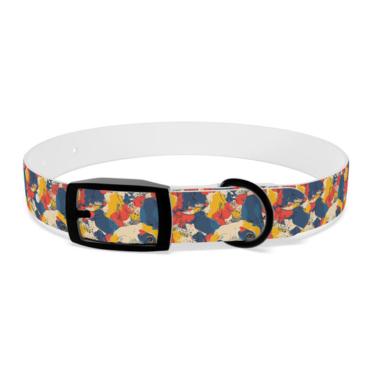 Bloom Pup Frenchietastic Splatter Dog Collar