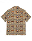 Bowtie Boxer Bliss Men's Hawaiian Camp Shirt