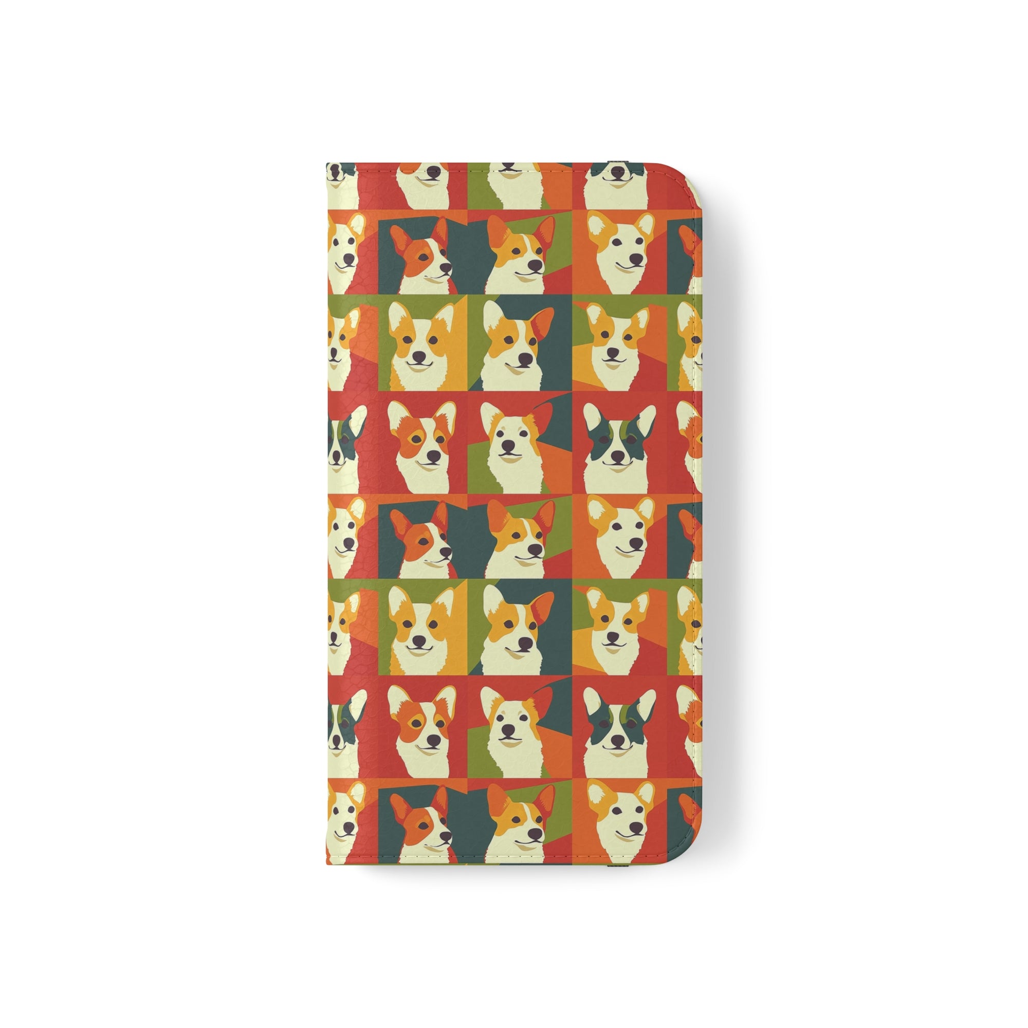 Corgi Chic Popart Pup Flip Cases