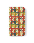 Corgi Chic Popart Pup Flip Cases