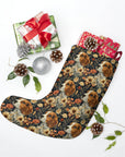 Beagle Blossoms Christmas Stockings