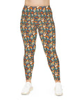 Corgi Carnival Couture Plus Size Leggings