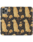 Golden Paws Floral Frenchie Flip Cases