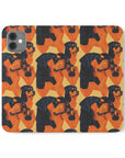 Rottweiler Chic Pawsitivity Flip Cases