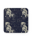 Celestial Boxer Bliss Cork Back Coaster