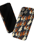 Beagle Glimmer Gaze Glamour Slim Phone Cases