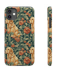 Blooming Goldie Glam Slim Phone Cases