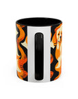 Golden Woof Abstract Glamour Accent Coffee Mug