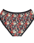 Bulldoggy Bliss Chomper Women's Briefs