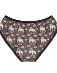 Bulldog Blossom Bonanza Women's Briefs