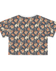 Blooming Bulldog Beauty Crop Tee