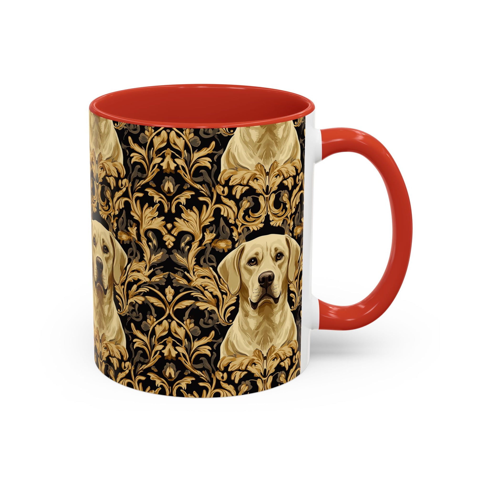 Royal Pawsitivity Labs Accent Coffee Mug