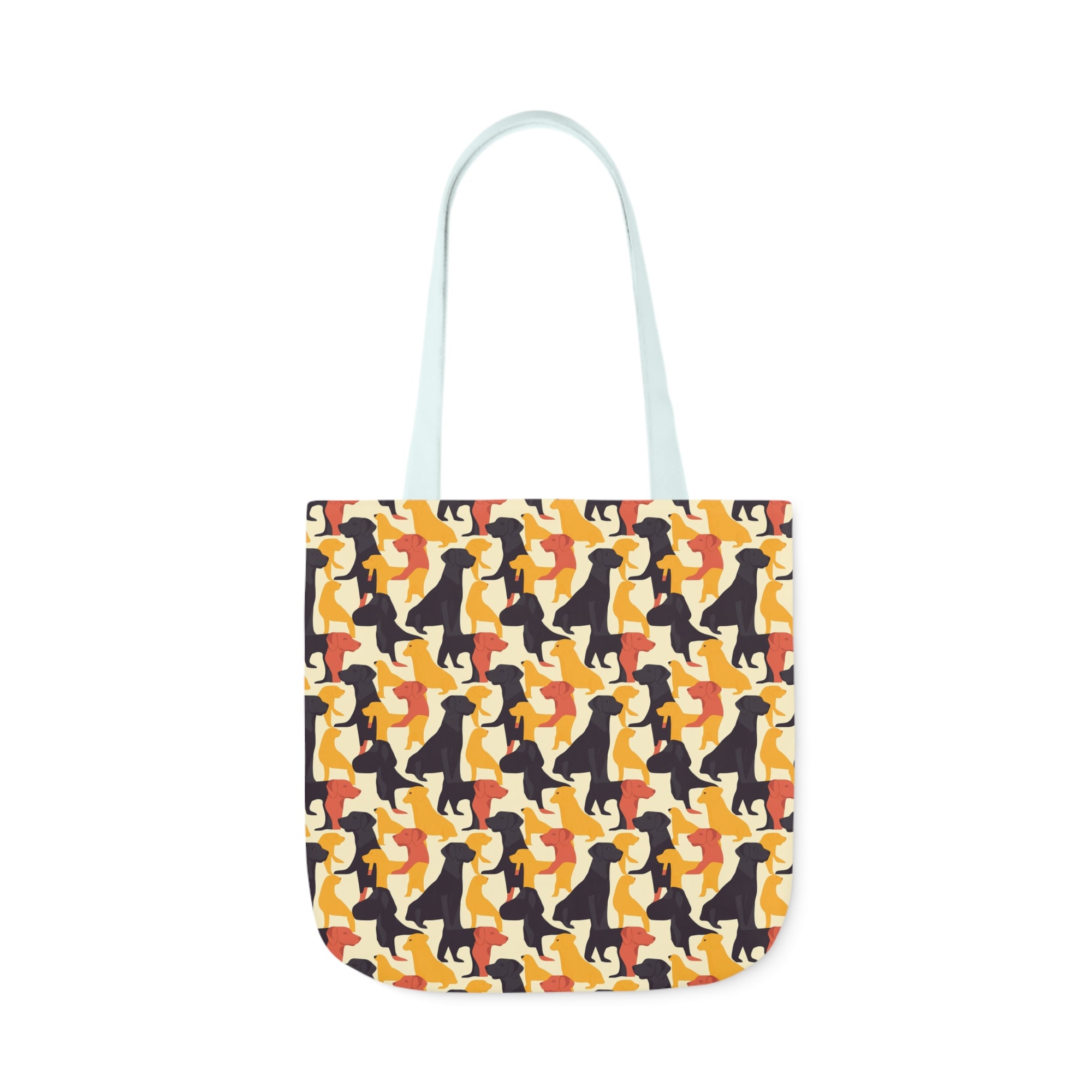 Modern Charm Labrador Chic Canvas Tote Bag