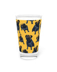 Puglet Posh Paradise Pint Glass