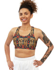 Yorkie Charm Twins Seamless Sports Bra