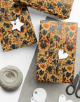 Autumnal German Shepherd Glamour Gift Wrap Papers