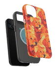 Golden Glamour Paws Magnetic Tough Cases