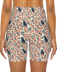 Bloomiful Lab Bouquet High Waisted Yoga Shorts