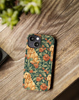 Blooming Goldie Glam Slim Phone Cases