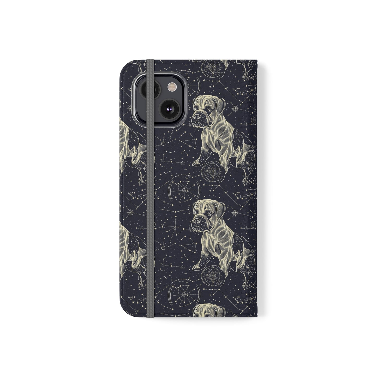 Celestial Boxer Bliss Flip Cases