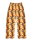 Golden Woof Abstract Glamour Women's Pajama Pants