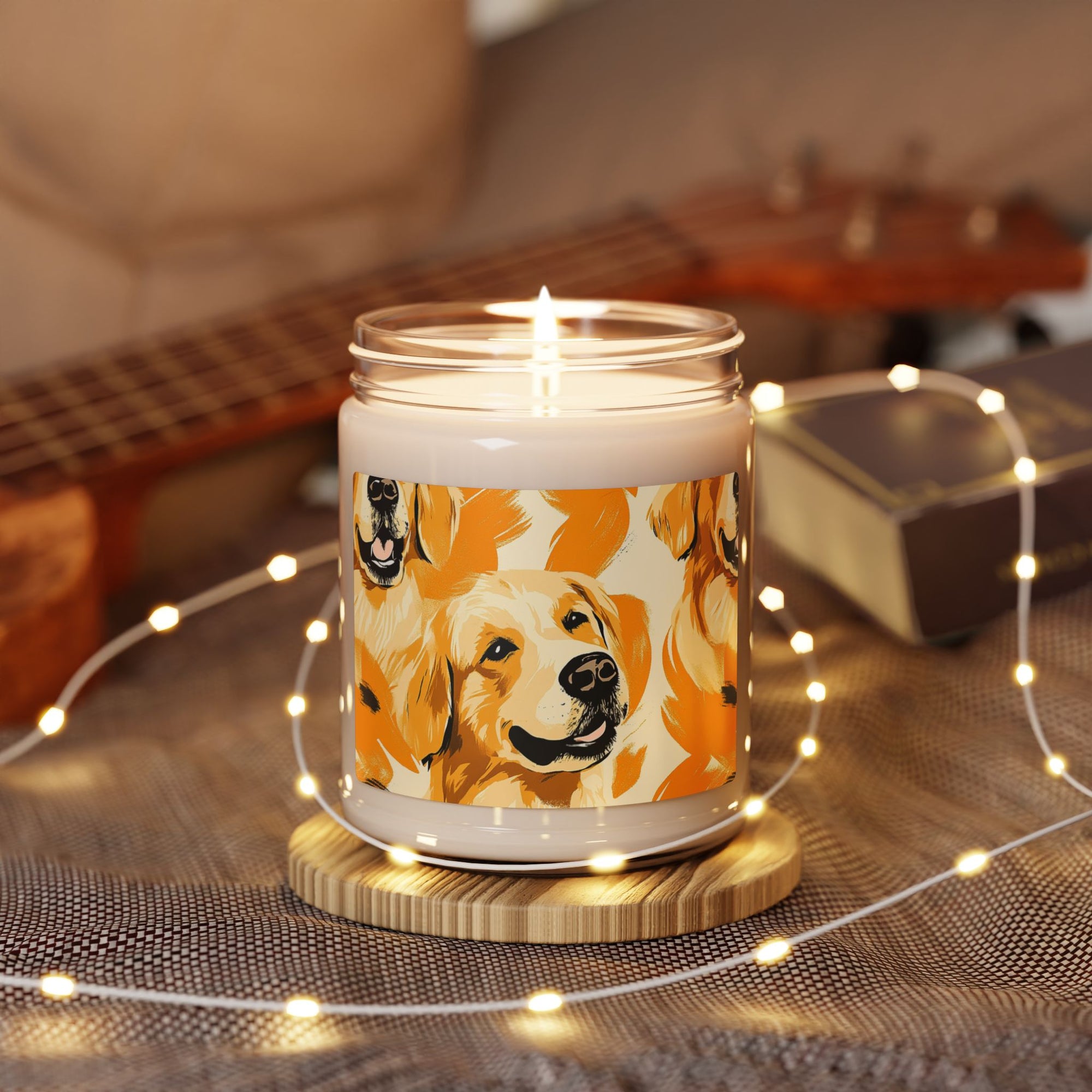 Golden Glitz &#39;n Glamour Woofwear Scented Soy Candle