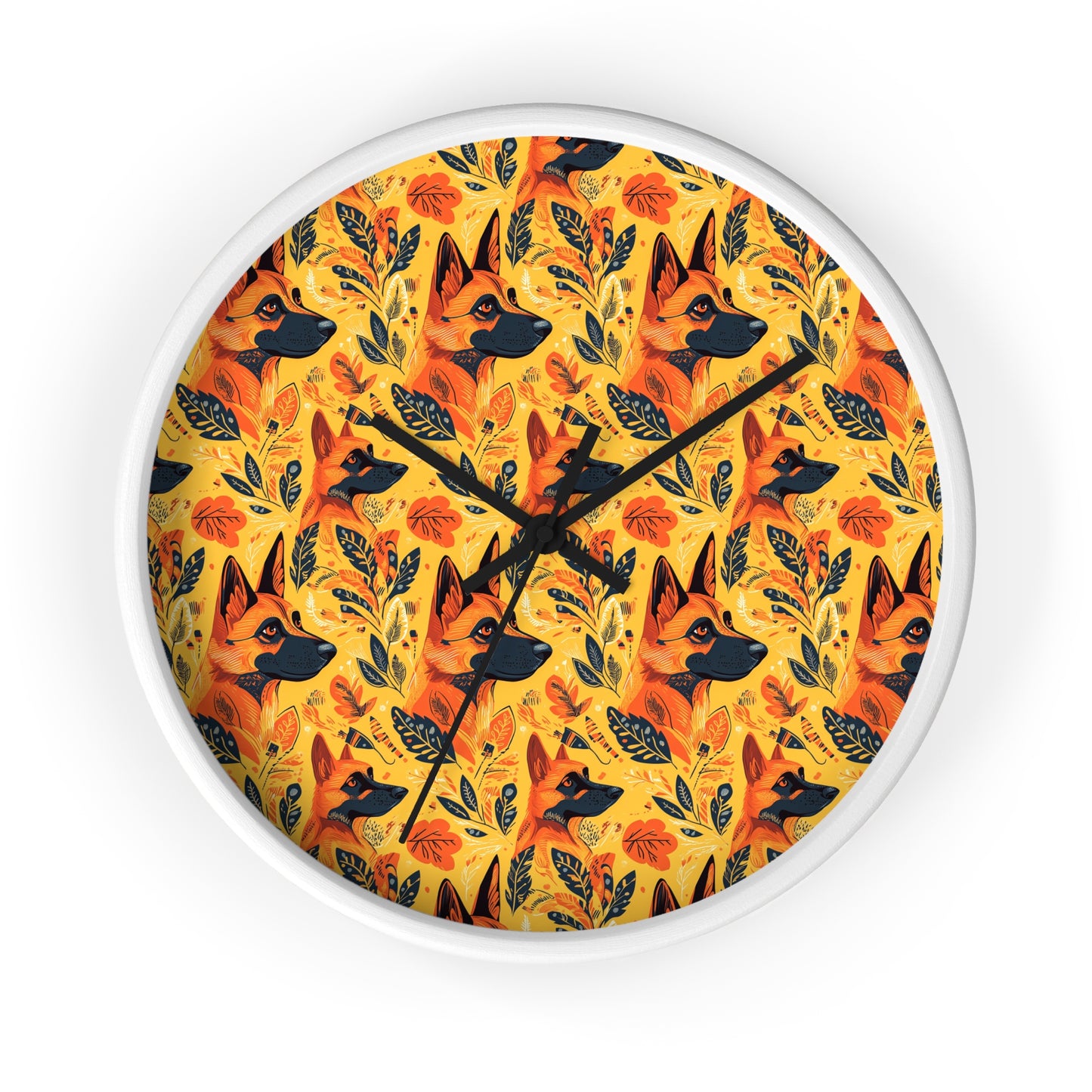 Shepherd Safari Retreat Wall Clock