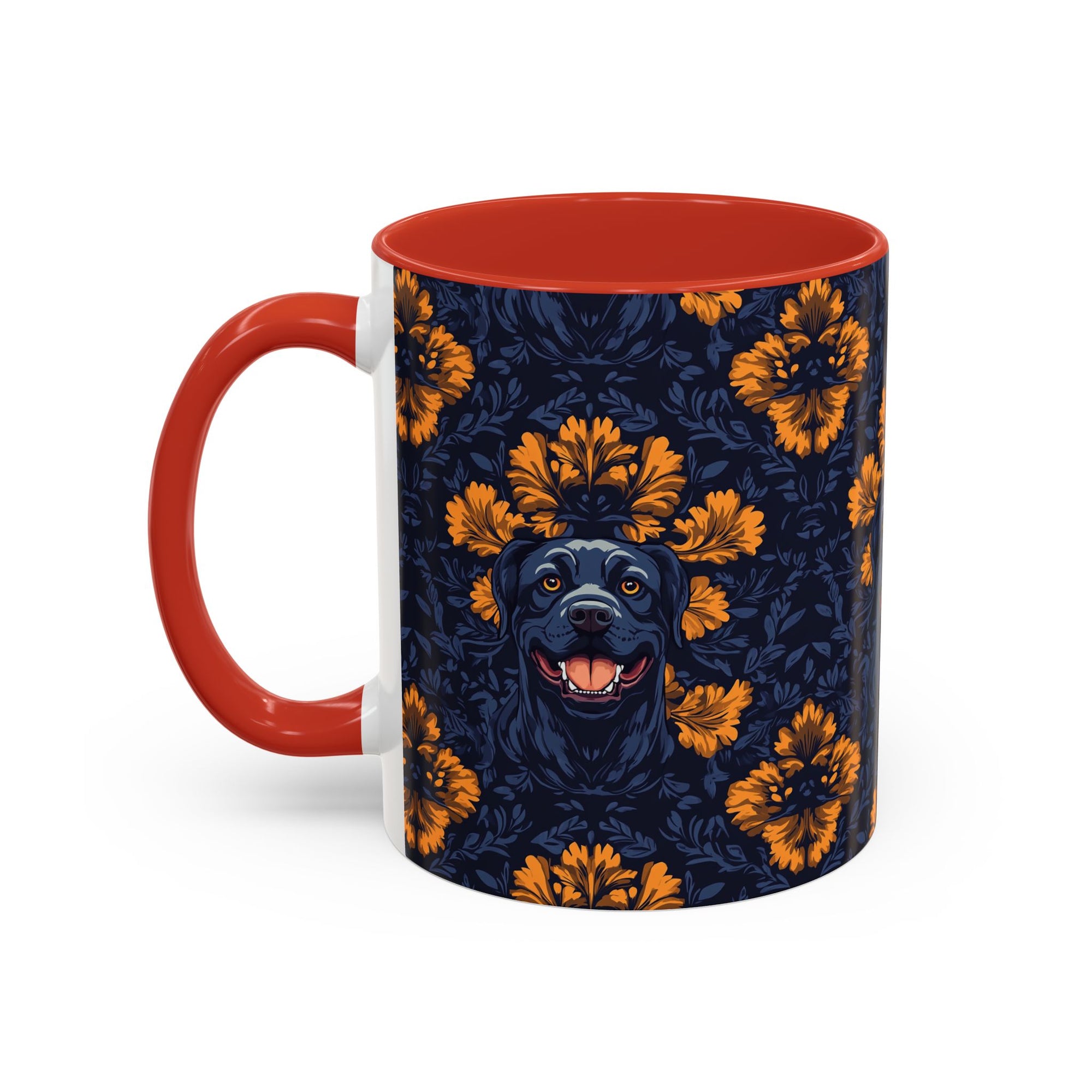 Royal Rottweiler Regalia Accent Coffee Mug