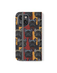 Chic Canine Checkmate - Frenchie Edition Flip Cases