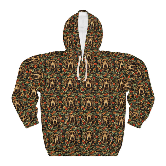 Labrador Lush Pooch Tapestry Unisex Pullover Hoodie