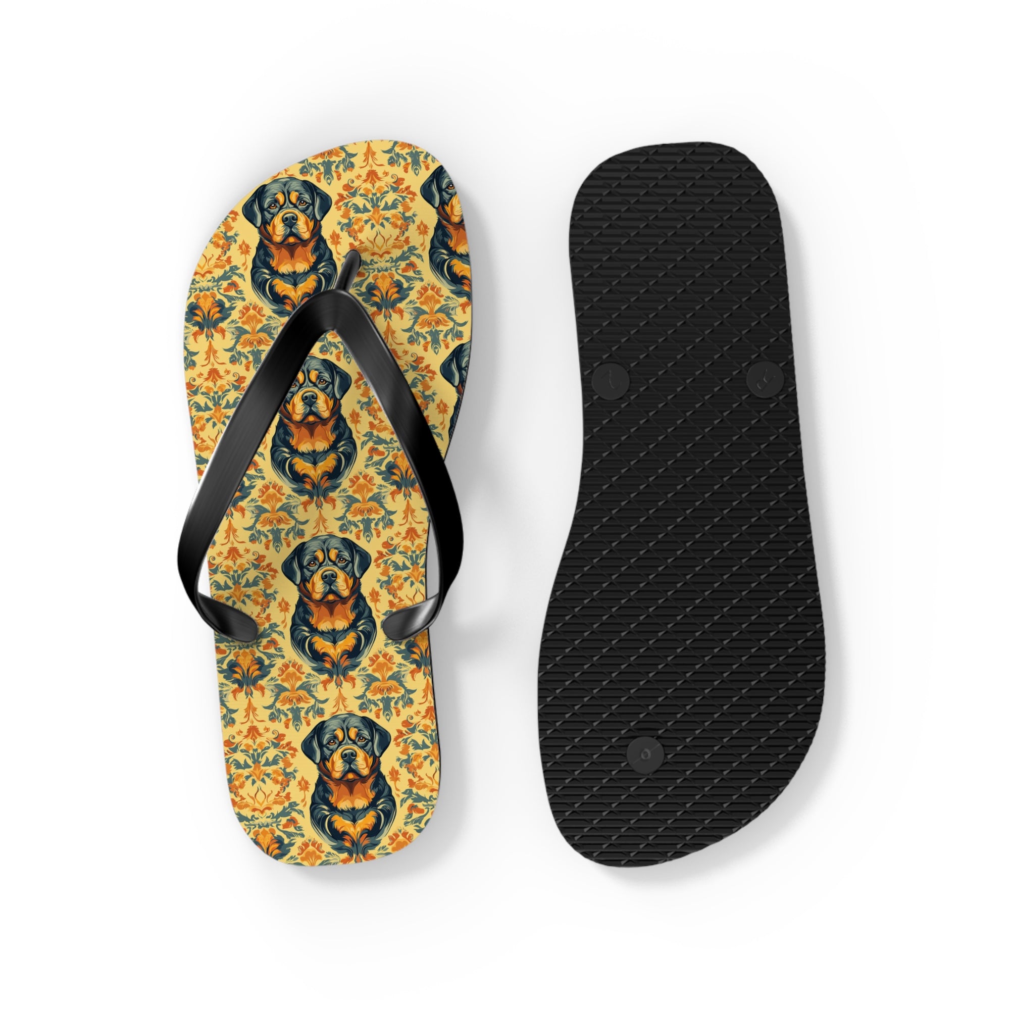 Royal Rottie Regalia Flip Flops