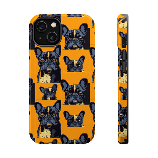 Frenchie Pawsitively Pawsome Peek-a-Boo Perfection Magnetic Tough Cases