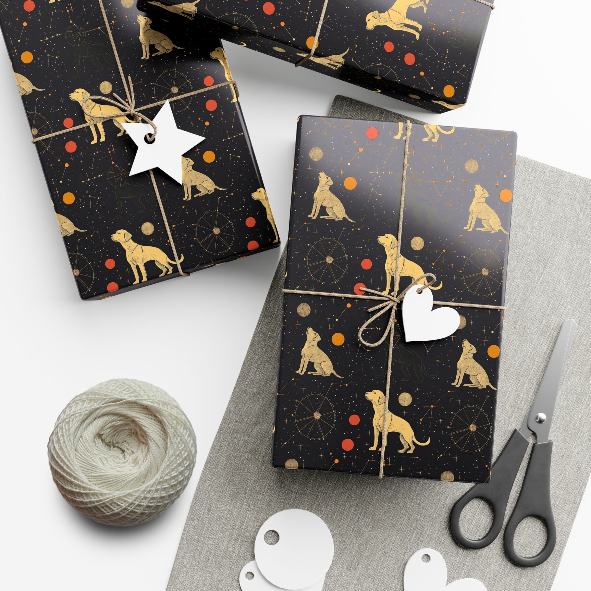 Heavenly Husky Hues Gift Wrap Papers