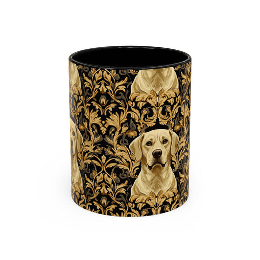 Royal Pawsitivity Labs Accent Coffee Mug