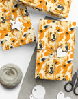 Golden Glitz 'n Glamour Woofwear Gift Wrap Papers