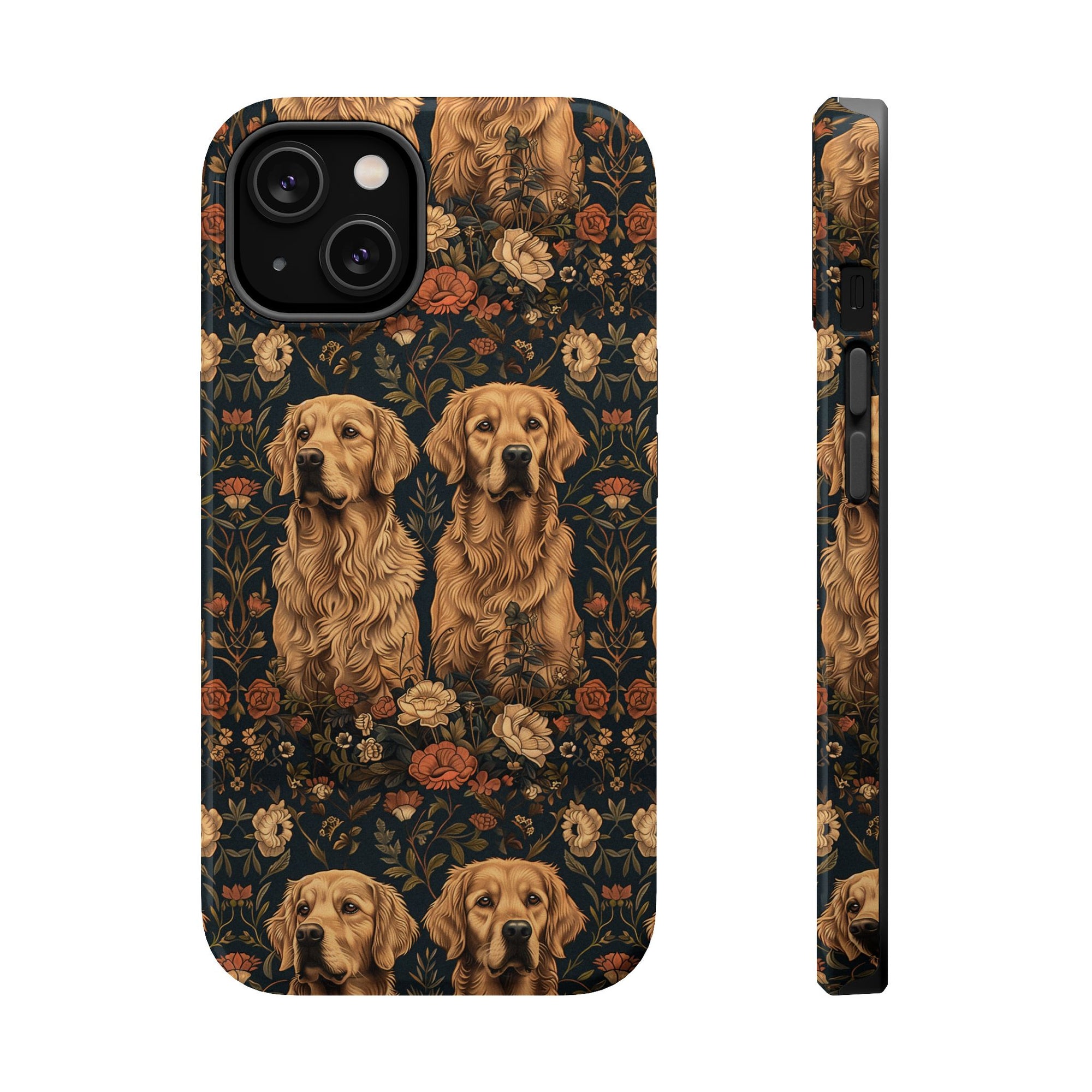 Fanciful Golden Paradise Blossom Magnetic Tough Cases