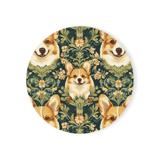 Corgi Charmz Cork Back Coaster