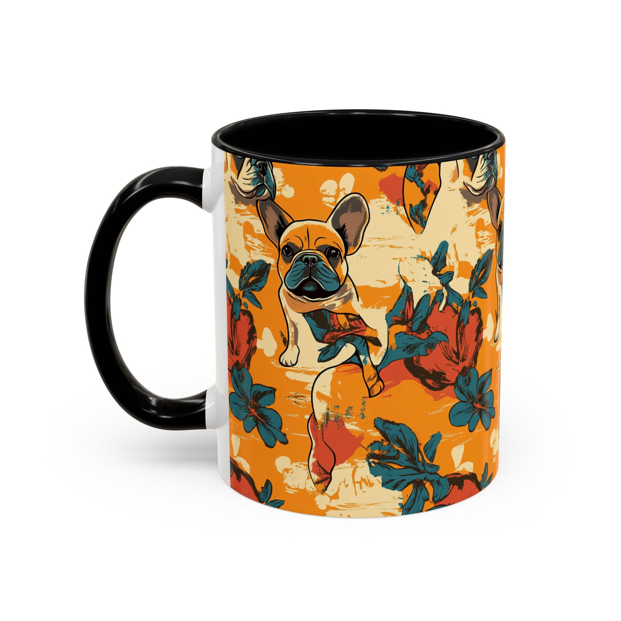 Frenchie Glow-Up Galore Accent Coffee Mug