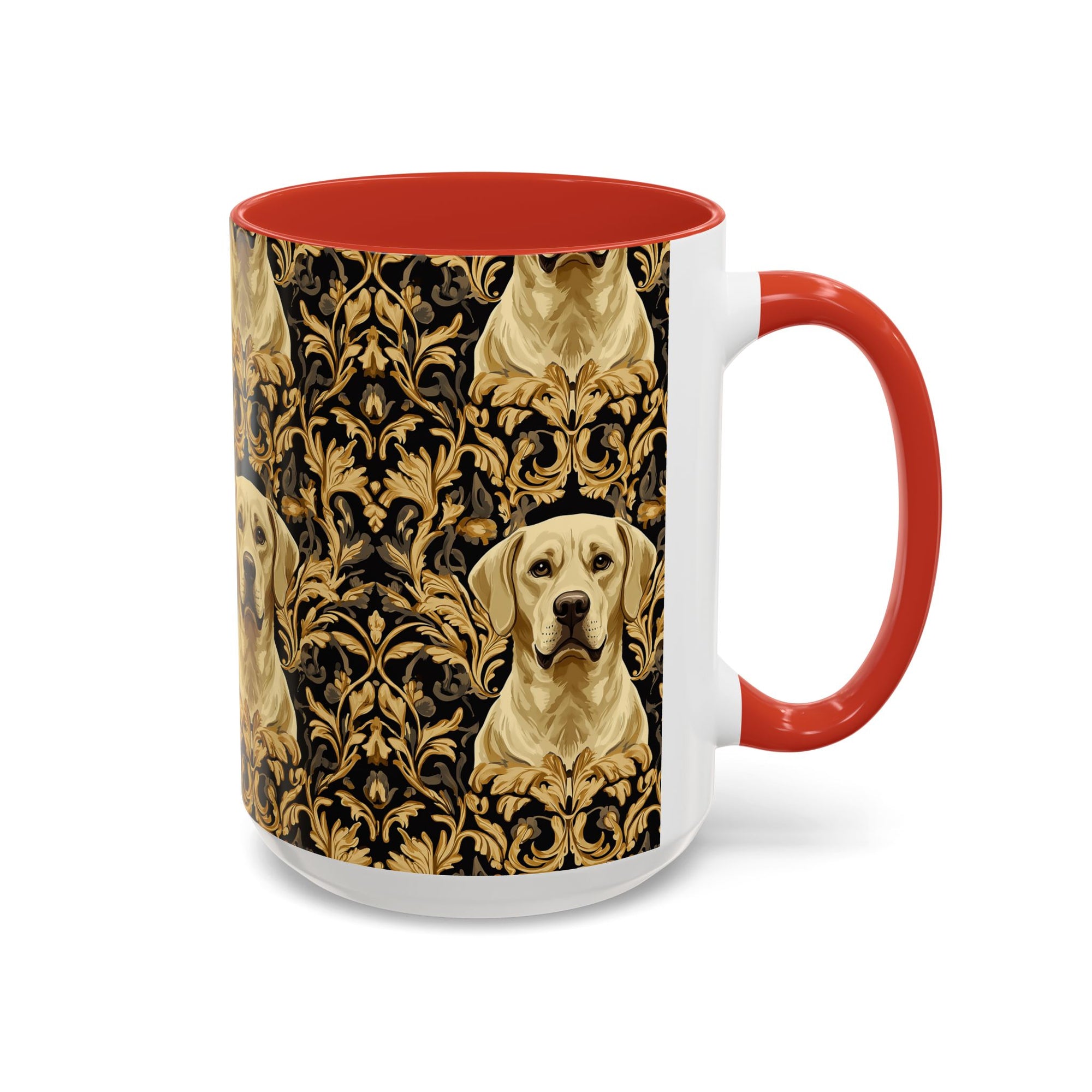 Royal Pawsitivity Labs Accent Coffee Mug