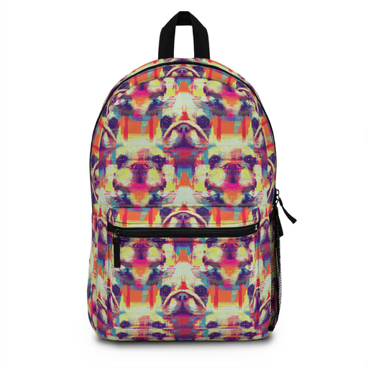 Glitchy Bulldog Blitz Backpack