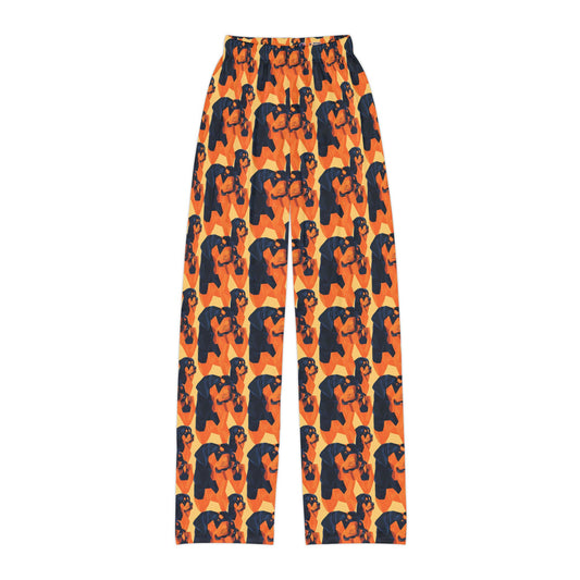 Rottweiler Chic Pawsitivity Kids Pajama Pants