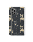 Frenchie Celestial Soar Flip Cases