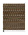 Dazzling Dachsund Blossoms & Foliage Wrapping Paper