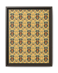 Royal Rottie Regalia Matte Canvas, Framed