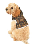 Fanciful Golden Paradise Blossom Pet Hoodie