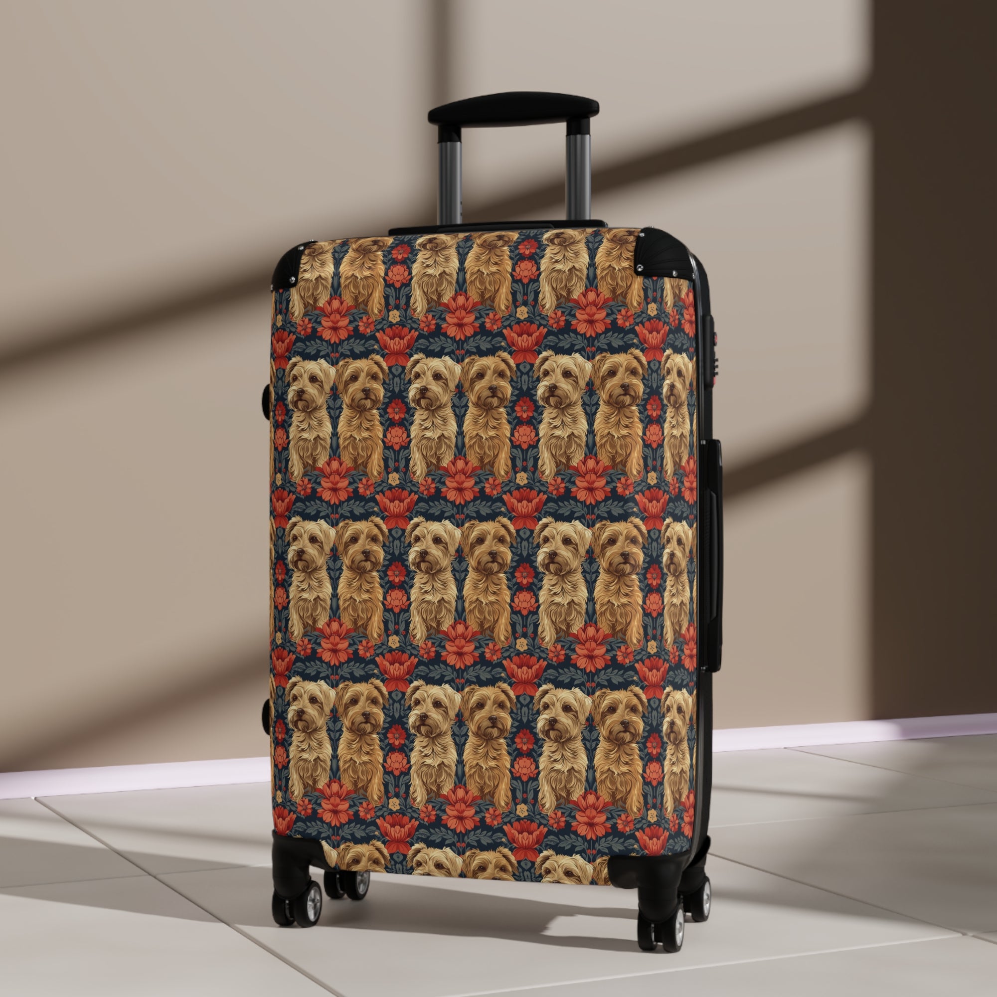 Yorkie Charm Twins Suitcase