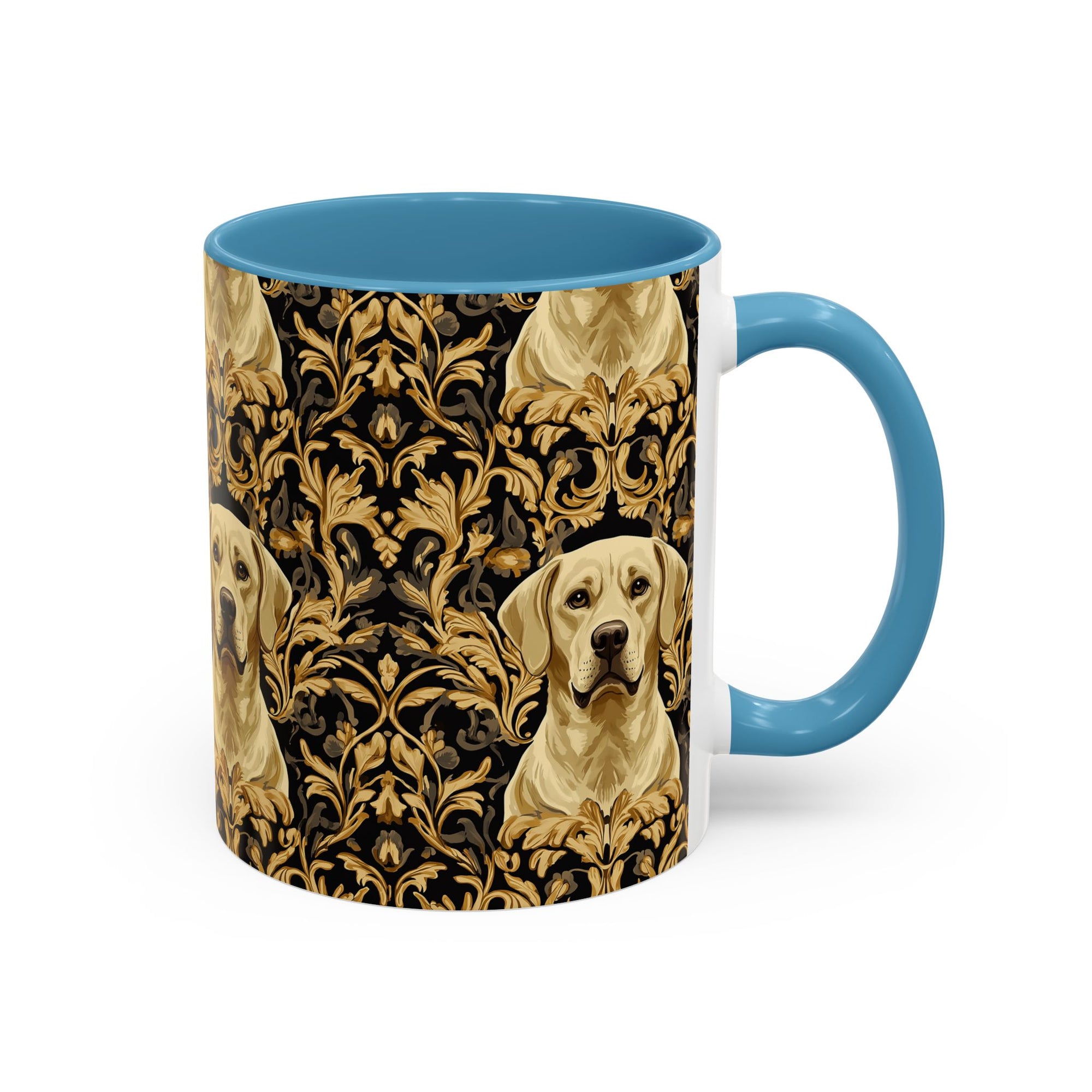 Royal Pawsitivity Labs Accent Coffee Mug