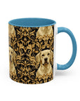 Royal Pawsitivity Labs Accent Coffee Mug